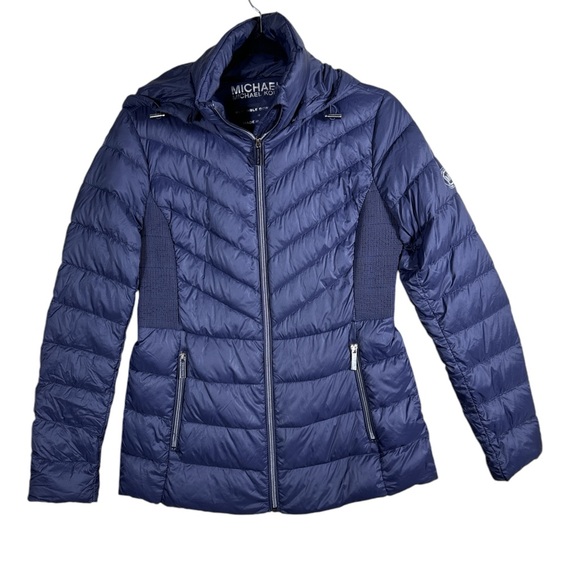 Michael Kors Jackets & Blazers - Michael Kors Deep Blue Puffer Jacket
